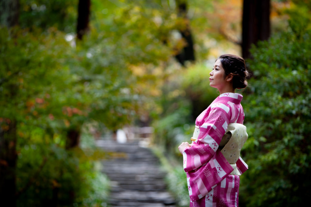 鎌倉着物ポートレート The Moment